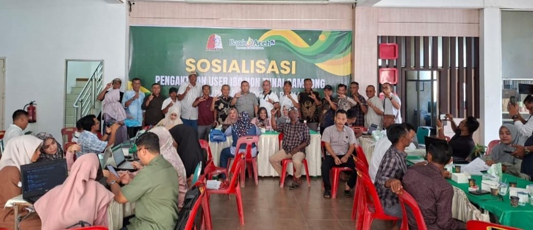 222 Gampong di Nagan Raya Ikut Aktivasi IBC Dana Desa Non Tunai Bank Aceh, Siap Launching Juni 2026