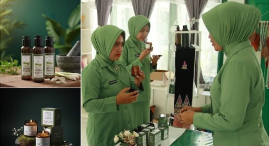 Ketangguhan Istri Prajurit TNI Mengolah Tradisi Jadi Potensi Ekonomi masyarakat
