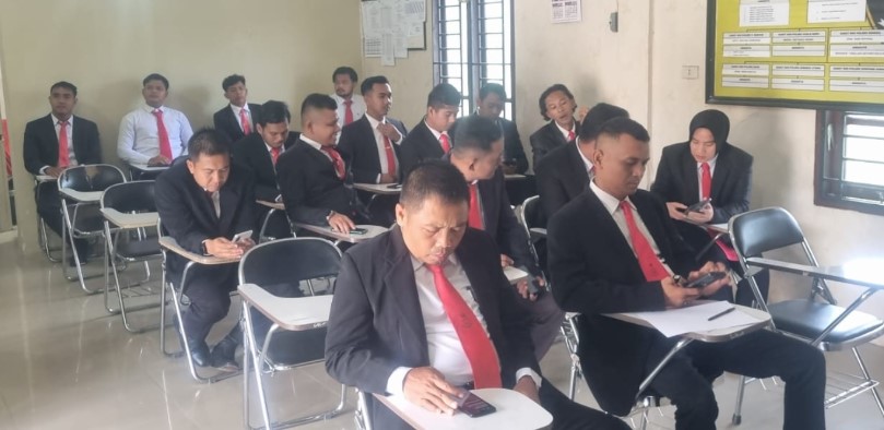 Personel Polres Aceh Singkil Polda Aceh Ikuti Dikbang Reserse Via Daring Diklat Bareskrim Polri