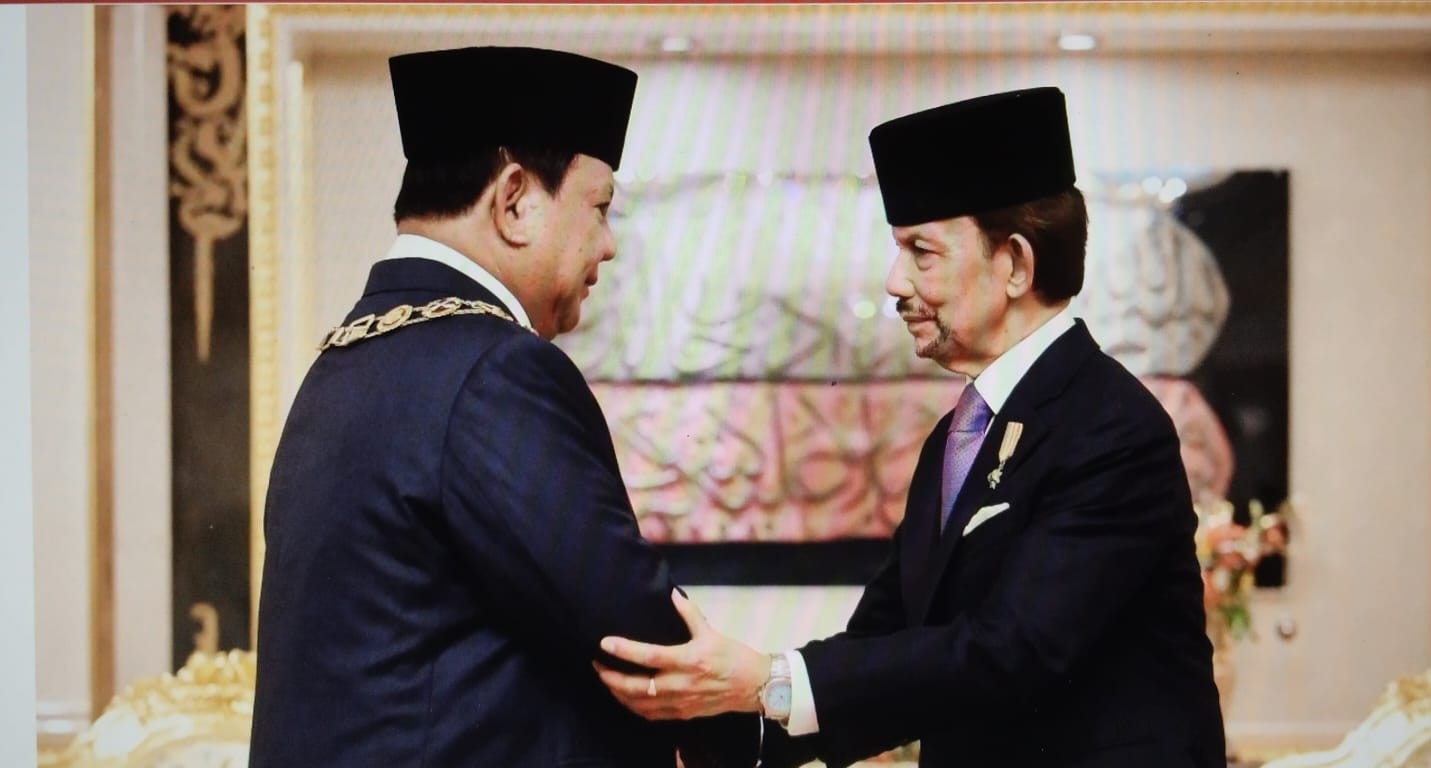 Presiden Prabowo dan Sultan Hassanal Bolkiah Bahas Penguatan Kerja Sama Indonesia–Brunei Darussalam