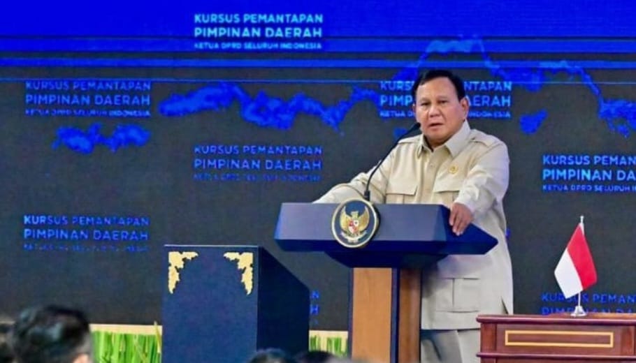 Presiden Prabowo Beri Arahan kepada 503 Ketua DPRD Se Indonesia di Retreat KPPD Akmil Magelang
