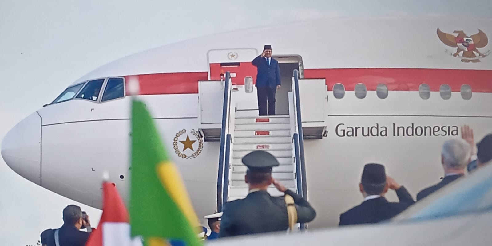 Presiden Prabowo Tinggalkan Brazil Usai Kunjungan Kenegaraan dan Bertolak dari Pangkalan Brasilia