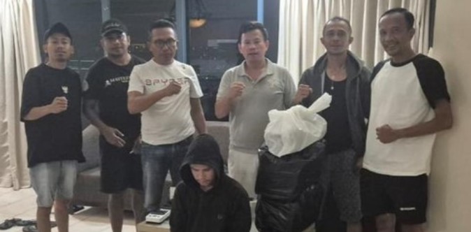 Pria asal Bireuen Aceh, Diduga Pemasok Narkoba Ditangkap Polda NTT di Tangerang Banten