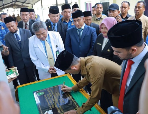 Wujudkan Kualitas Layanan, Bupati Aceh Barat Resmikan Fasilitas dan Alat Kesehatan RSUD Cut Nyak Dhien