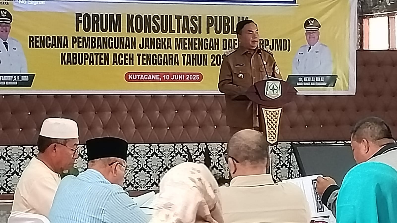 Bappeda Aceh Tenggara Gelar Konsultasi Publik RPJMD 2025-2030