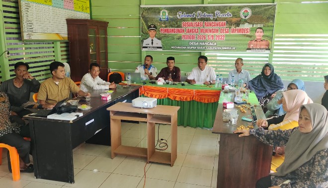 Sosialisasi RPJMDes 2026–2032, Desa Nancala Simeulue Susun Arah Pembangunan Enam Tahun ke Depan