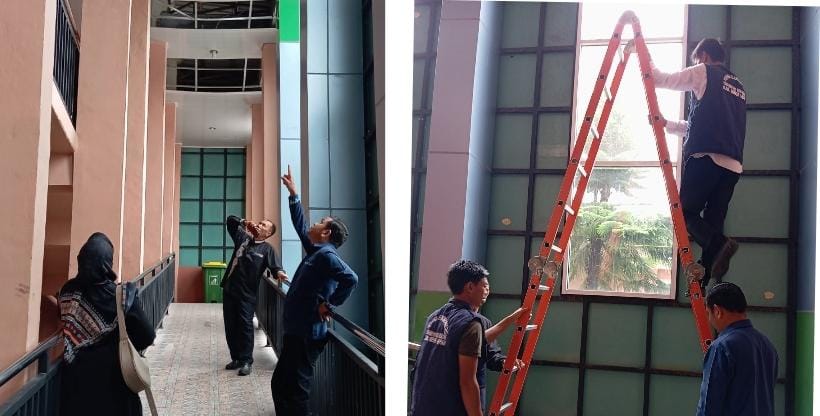 Ruang Ibu dan Anak Tergenang, RSUD Muyang Kute Bertindak Cepat Perbaiki Bocoran Atap