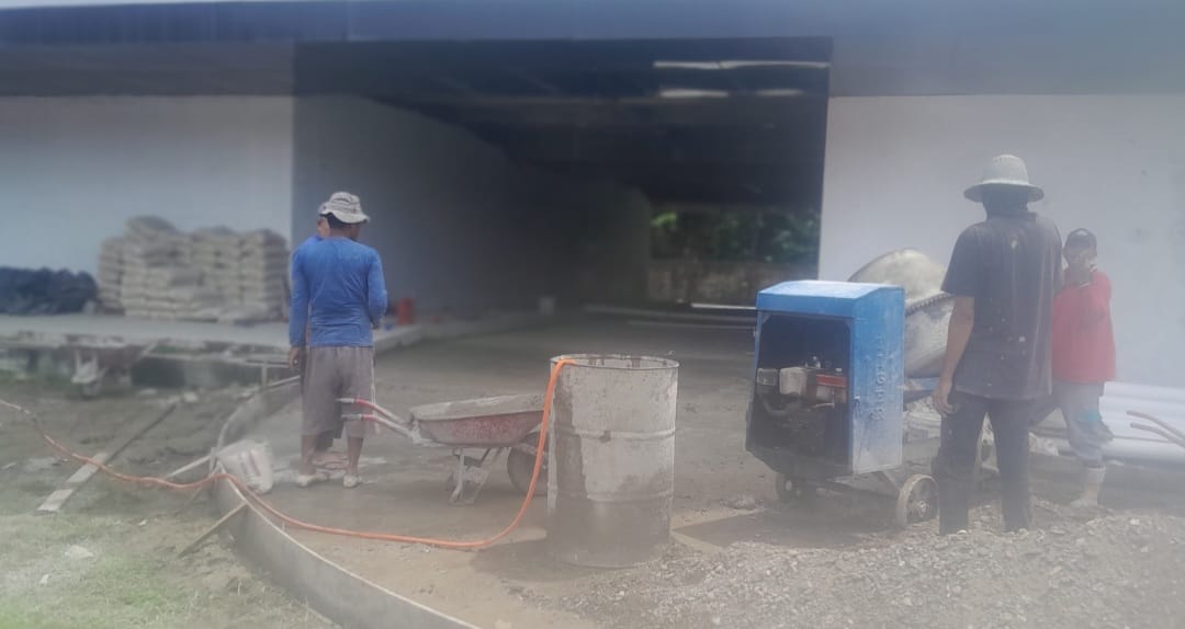 Kondisi Sempat Kupak Kapik, Ruas Jalan di Kawasan RSUD-YA Tapaktuan Diperbaiki Jadi Mulus