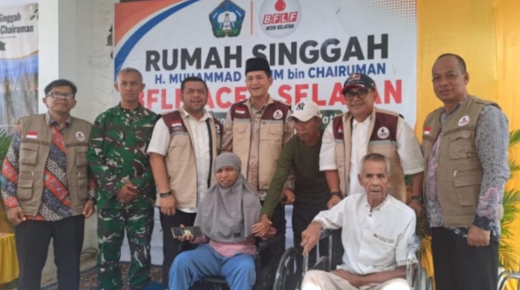4 Rumah Singgah BFLF dan Program Titip Kursi Roda Aceh Selatan diresmikan, Terobosan Baru Bantu Warga Berobat