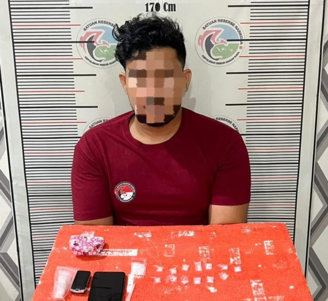 Wah!! 14 paket Sabu disimpan dalam Mesin Cuci, Pelaku Dicokok Satresnarkoba Polres Nagan Raya