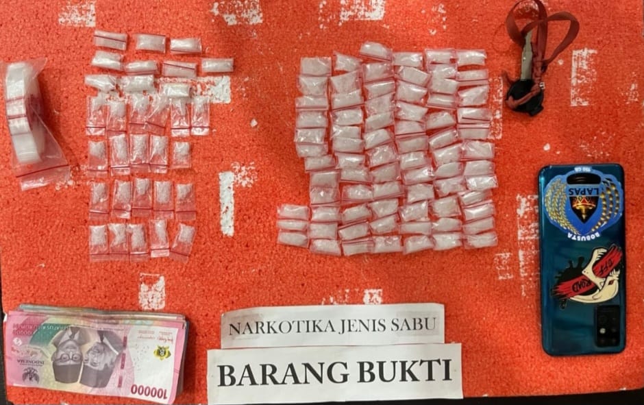 Sempat Melawan, Pria Pengedar 114 Paket Sabu di Nagan Raya di Cokok Sat Resnarkoba
