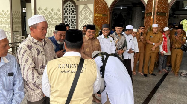 Sambut Kepulangan 91 Tamu Allah, Bupati Aceh Singkil Harap Kuota Jamah Haji Tahun Depan Ditambah