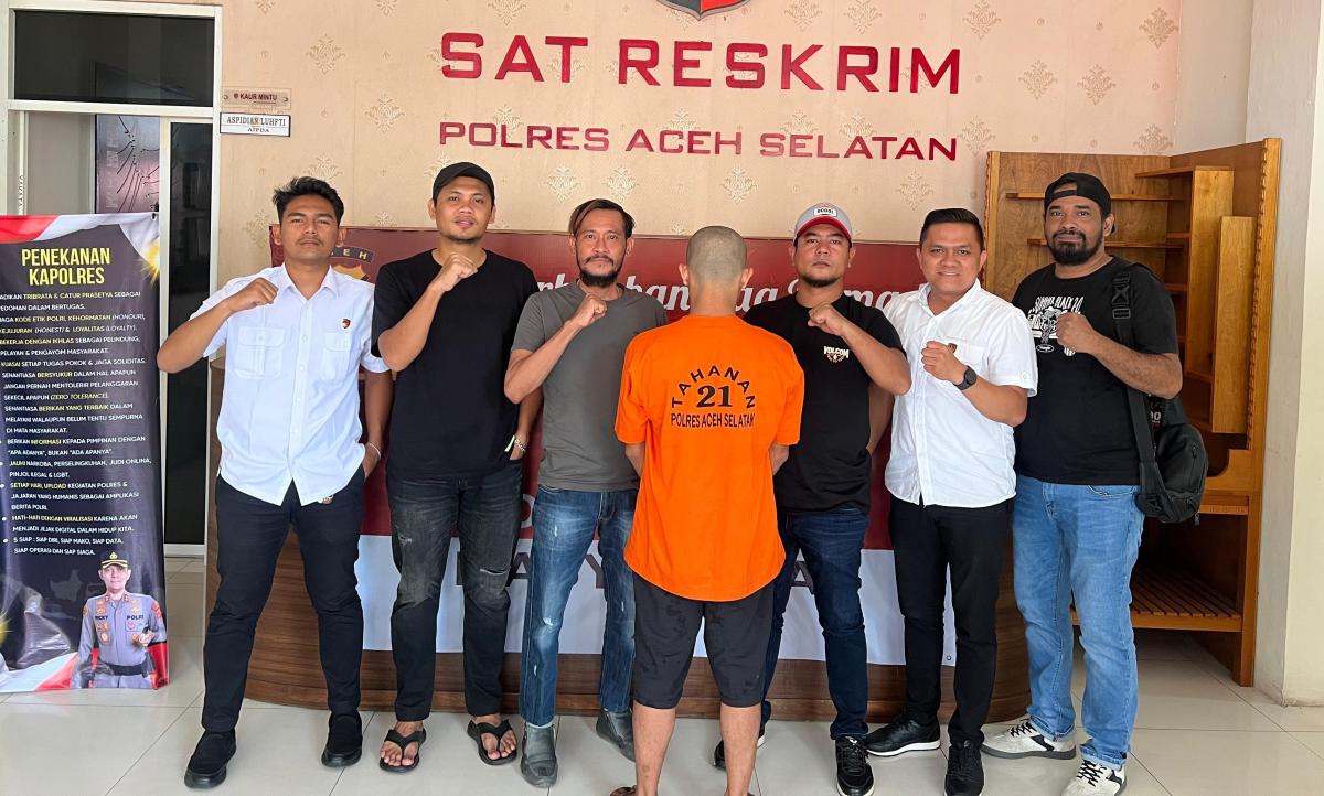 Berkat Operasi Sikat Seulawah 2025, Satreskrim Polres Aceh Selatan Ringkus  Garong Sepeda Motor