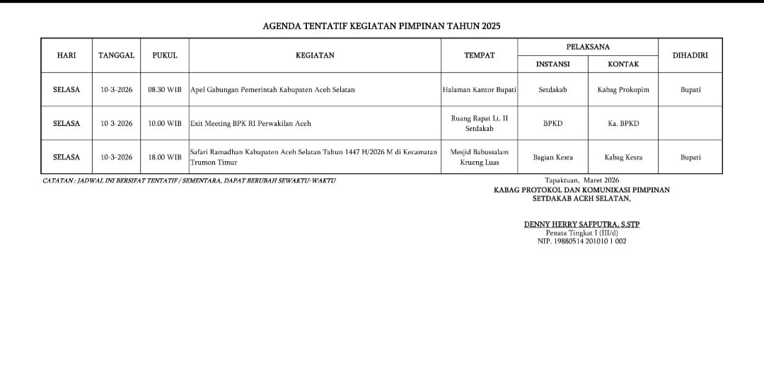 BREAKING NEWS | Besok H. Mirwan MS Pimpin Apel Perdana Sepulang dari Jakarta