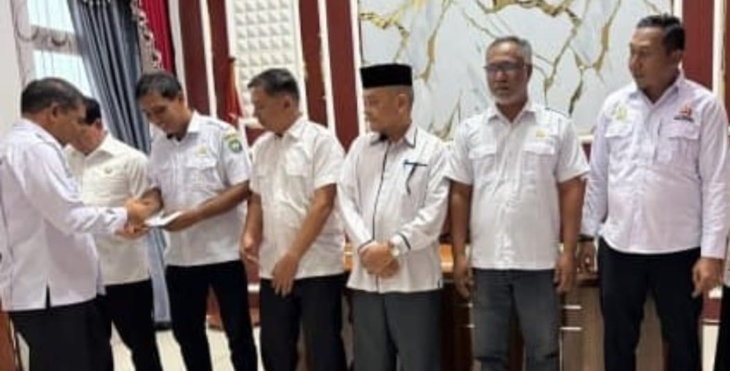 Kado Tahun Baru 2026, Bupati Abdya Tunjuk 5 Plt Pejabat Eselon ll