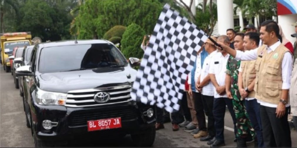 Sekda Aceh Lepas 3.000 Relawan ASN Terjun ke Berbagai Daerah Terdampak Bencana