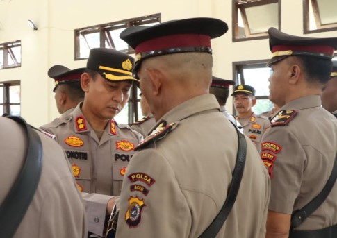 Penyegaran dan Pembinaan Karier Personel, Polres Aceh Singkil Sertijab Besar-besaran