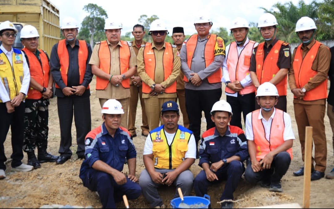 Bupati TRK Apresiasi Presiden Prabowo, Sekolah Rakyat di Nagan Raya Letak Batu Pertama