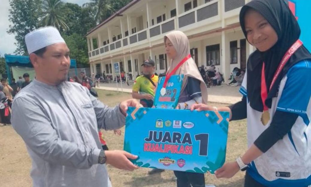 Siswi SMAN I Bandar Bener Meriah Borong 3 Emas 1 Perak Piala Kadispora Aceh 2025