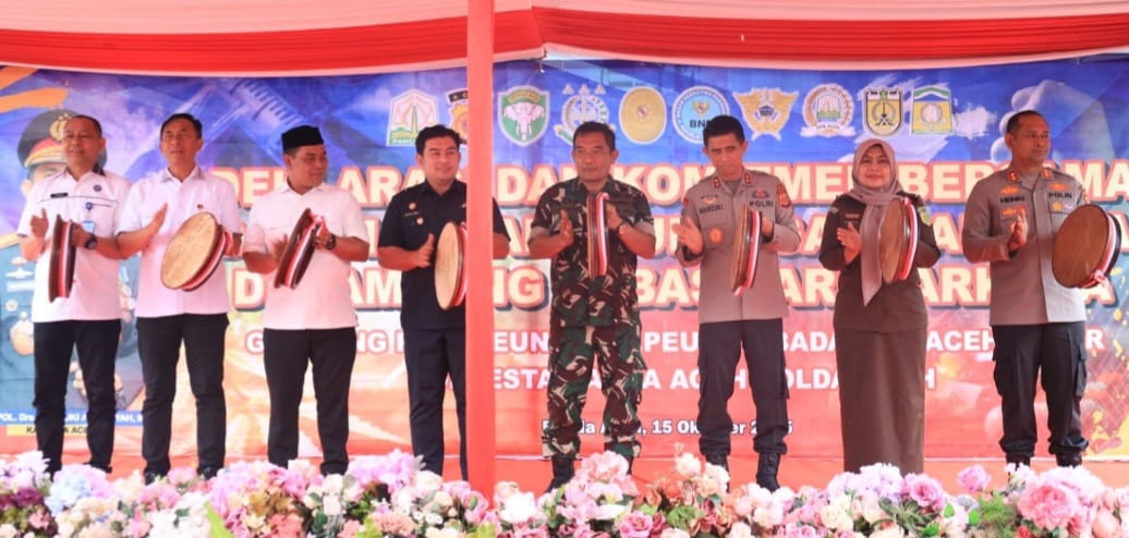 Tabuh Gendang!! Polda Aceh Komitmen Berantas Narkotika, Bentuk dan Bina 94 KBDN