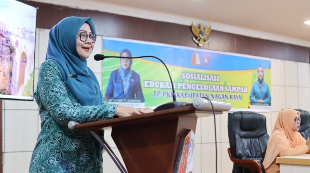 Ketua TP-PKK Nagan Raya Cut Indra TRK Dorong Aksi Nyata Kelola Sampah Sebagai Tanggungjawab