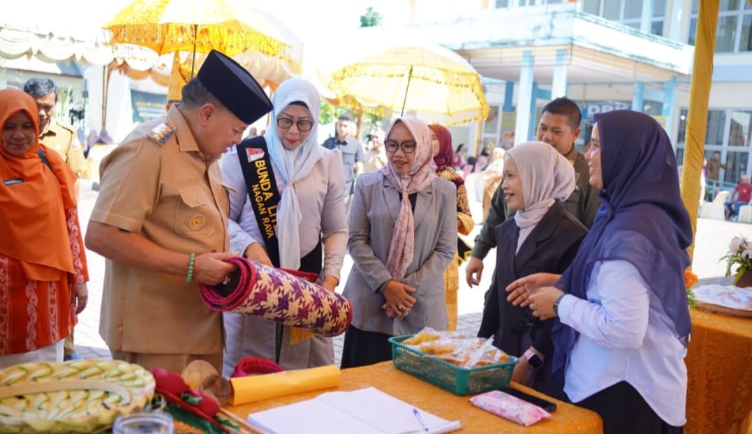 Bupati Nagan Raya Buka Pagelaran Festival Literasi 2025, Diwarnai Pameran Pustaka