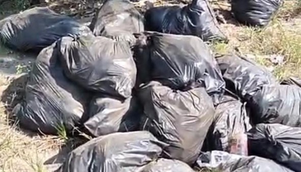 Jaga Kebersihan Lingkungan, Kades di Lampung Selatan Himbau Warga Tidak Buang Sampah Sembarangan