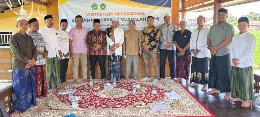 Kanwil Kemenag Aceh Visitasi usulan SPM Dayah Daarul Uluum Al Mukarramah Nagan Raya