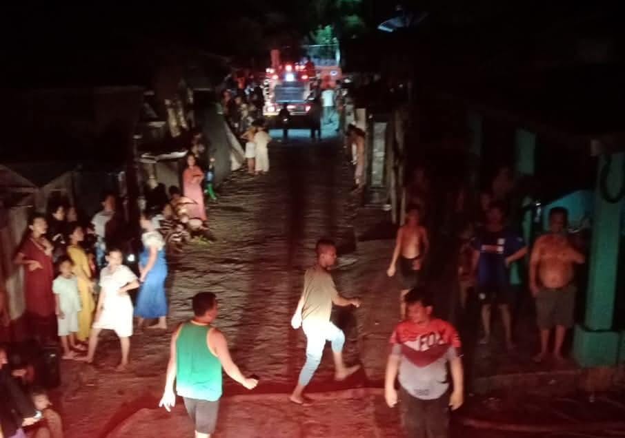 Menyalak!! Enam Rumah Warga Desa Ngkeran Aceh Tenggara Musnah Terbakar