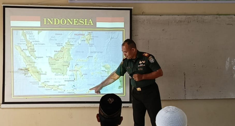 Satgas TMMD Aceh Tenggara, Gembleng Pengetahuan Wawasan Kebangsaan kepada Siswa SMA