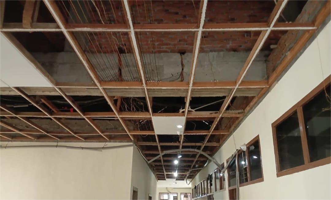 Gedung Kantor Bupati Aceh Selatan Sedang di Renovasi, Anggaran Rp 1,1 M