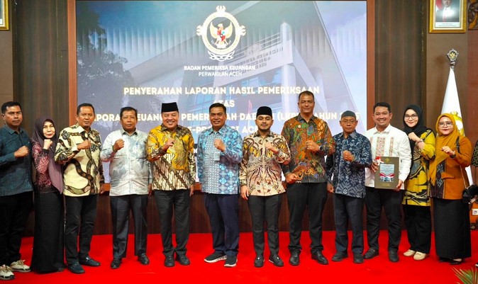 Beres, Nagan Raya Kembali Raih Opini WTP ke-18 Tahun 2025 dari BPK-RI Perwakilan Aceh