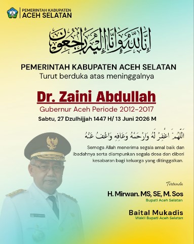 Iklan Dukacita Mantan Gubernur Aceh