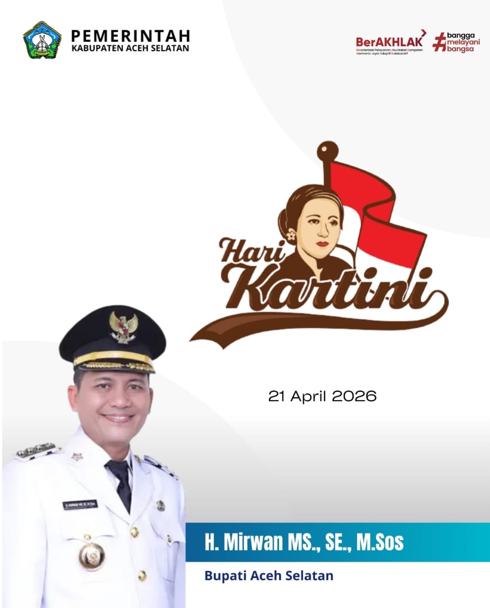 Iklan Hari Kartini Pemkab Aceh Selatan