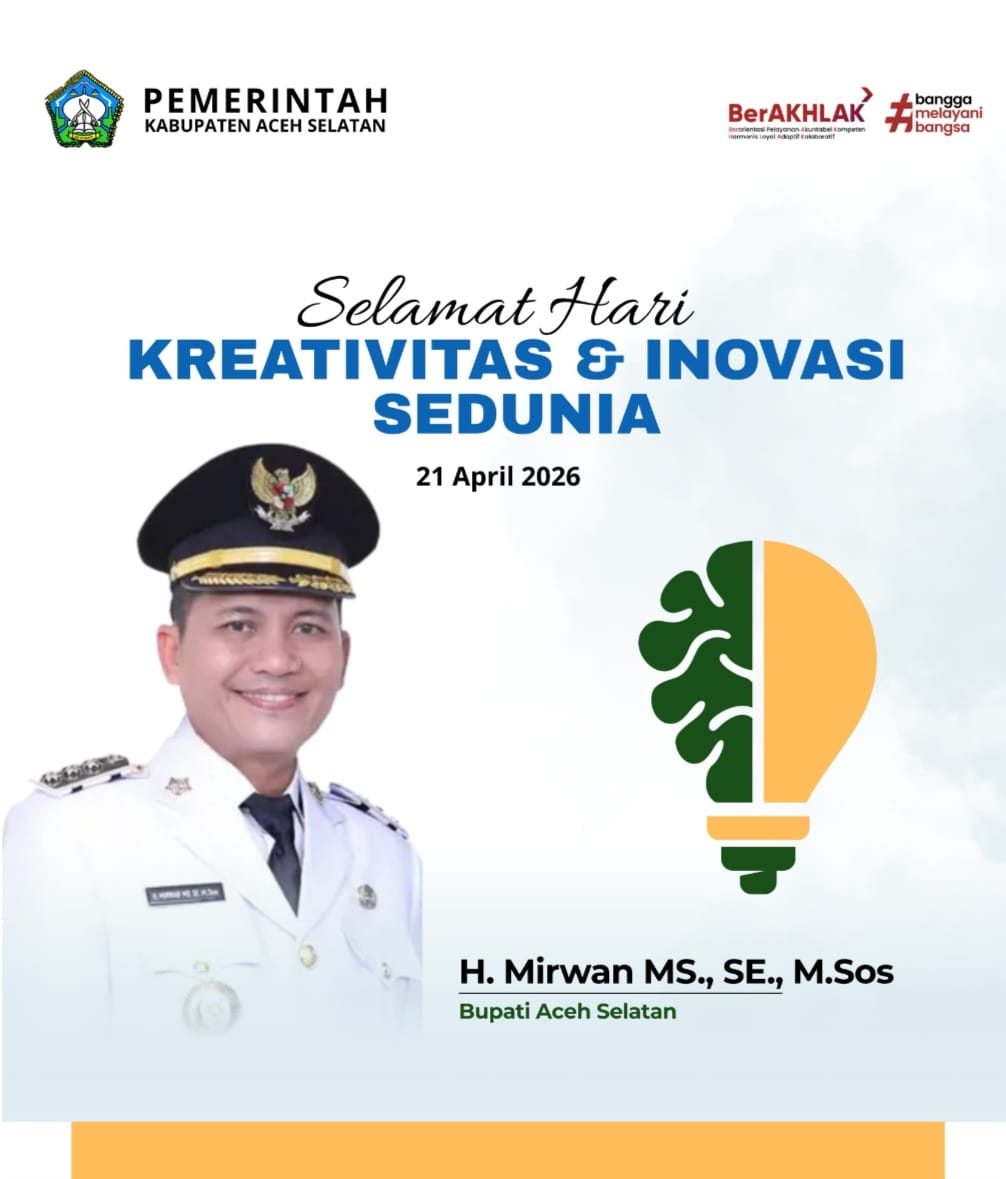 Iklan Hari Kreatif Dunia Pemkab Aceh Selatan