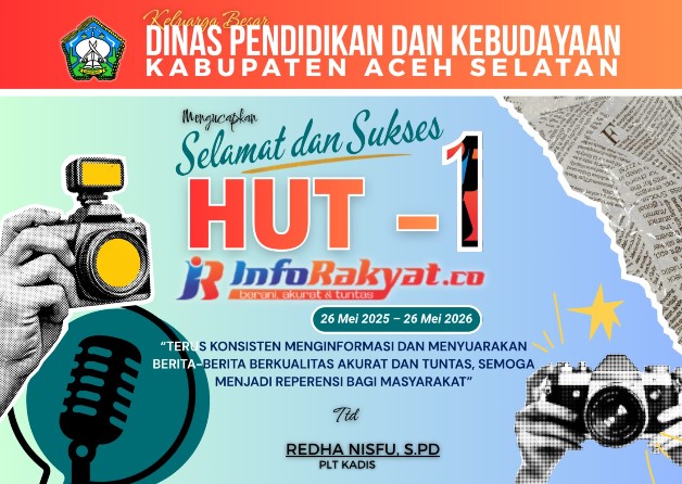 Iklan HUT INFORakyat dari Disdik