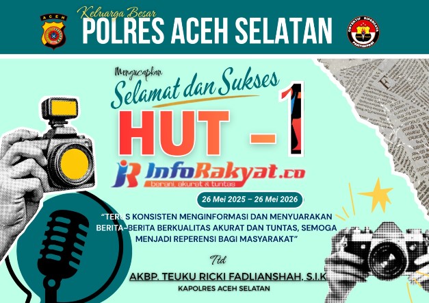 Iklan HUT INFORakyat dari Polres