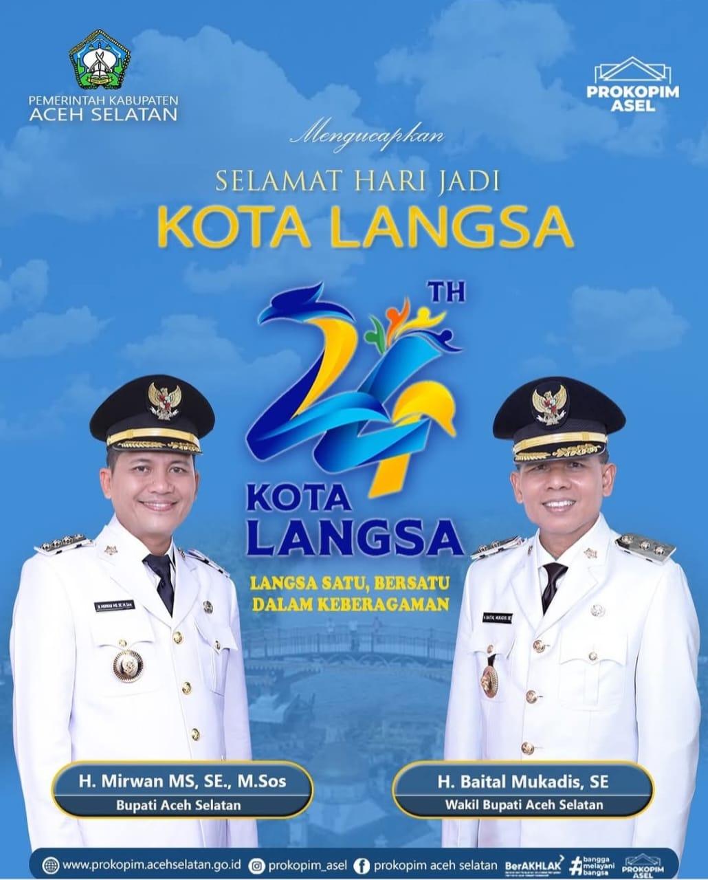 Iklan HUT Langsa