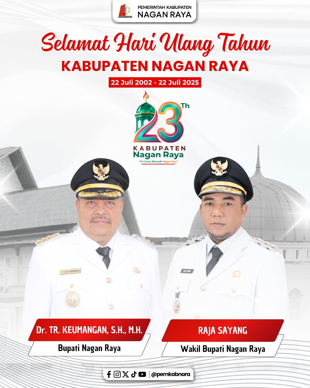 Iklan HUT Nagan Raya