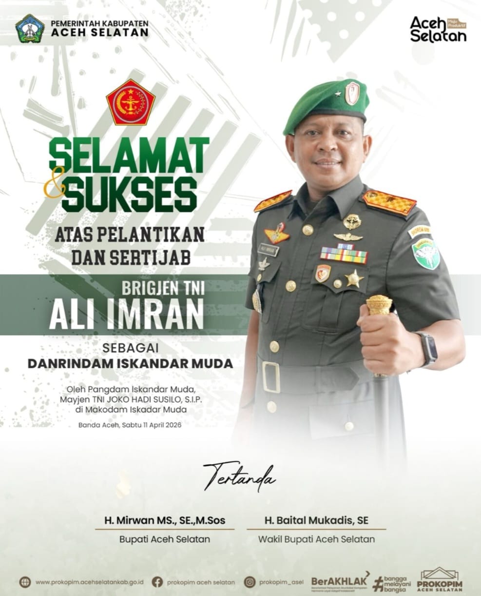 Iklan Pelantikan Danrem