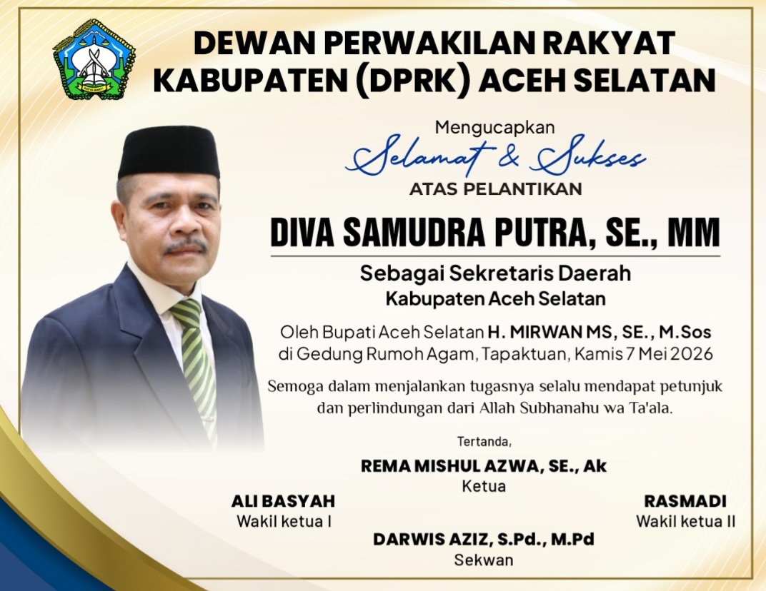 Iklan pelantikan Sekda